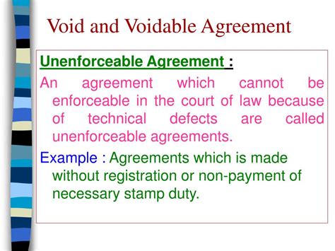 Ppt Void And Voidable Agreement Powerpoint Presentation Free Download Id 3888170