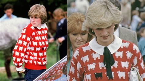 Princess Dianas Iconic Jumper To Be Sold At Auction Oversixty