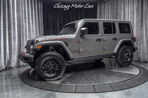 Its list of added features isn't intensive, however you do get upgraded headlights for higher nighttime visibility. Used 2020 Jeep Wrangler Unlimited Rubicon SUV MSRP $55K ...