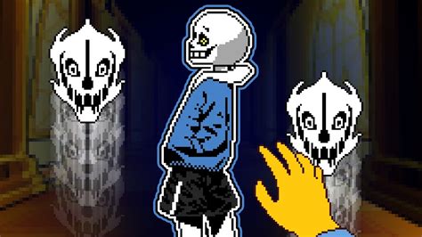 What If You Sneak Up Behind Sans In The Judgment Hall Undertale