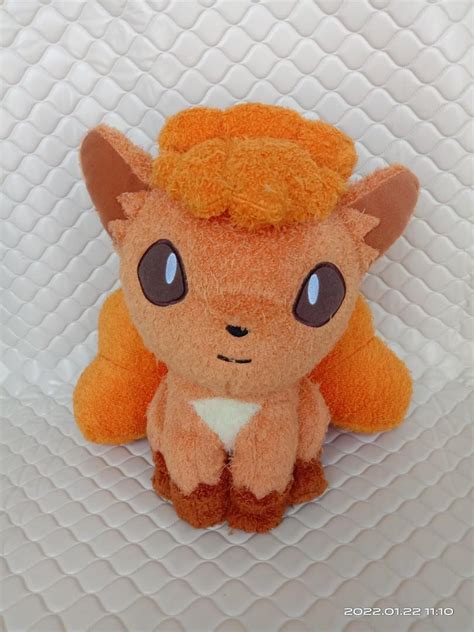pokemon plush toy furry vulpix and alolan vulpix hobbies and toys toys and games on carousell