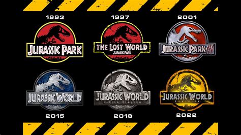 Jurassic Park 1993 To Jurassic World 2022 Trailers Youtube