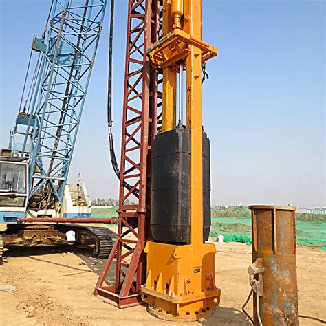 China Hydraulic Steel Pipe Pile Driving Hammer Factory Manufacture