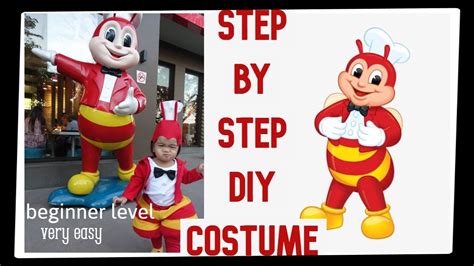 Diy Jollibee Costume Step By Step Procedure Tutorial Youtube