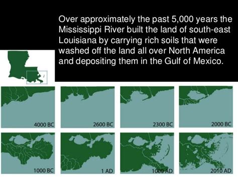 Coastal Land Loss In Louisiana
