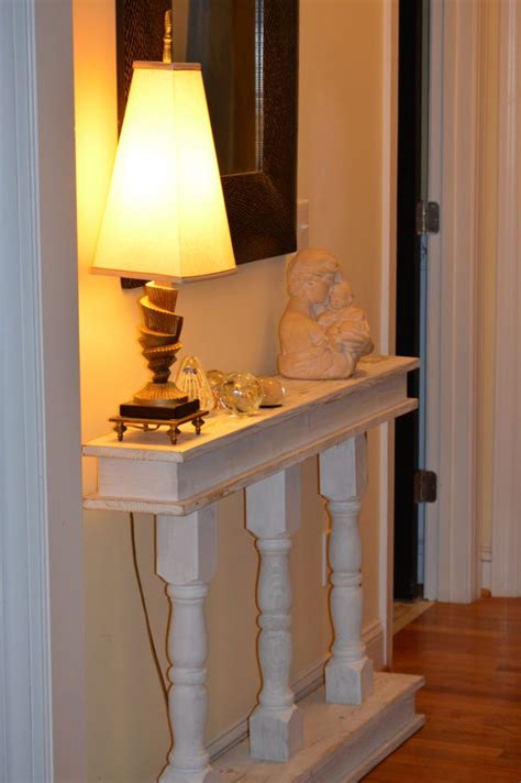 Narrow Console Table DIY