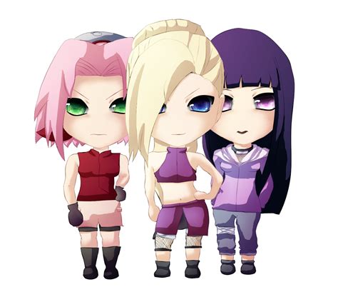 Naruto Girls Chibis By Chidorigan On Newgrounds