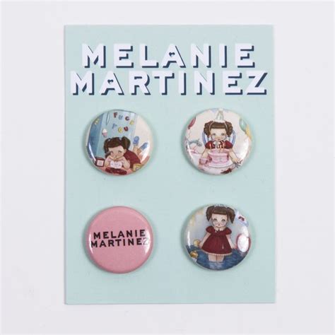 Party Button Pack Melanie Martinez Melanie Martinez Merch Buttons