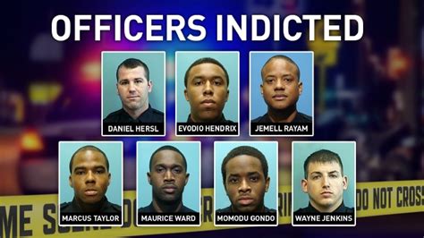 7 Baltimore Officers Federally Indicted For Racketeering Including