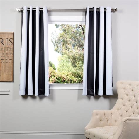 Exclusive Fabrics And Furnishings Semi Opaque Awning Black And Fog White