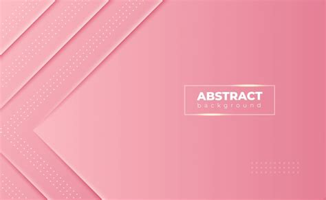 Fondo Geom Trico Abstracto Rosa Degradado Vector Premium