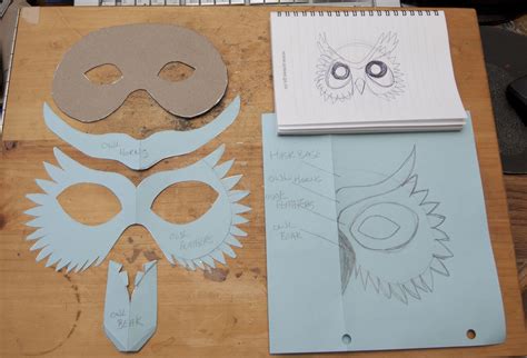 Simple Owl Mask Flickr Photo Sharing Fun Crafts Diy And Crafts