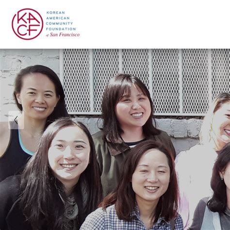 Korean American Community Foundation Of San Francisco Korean