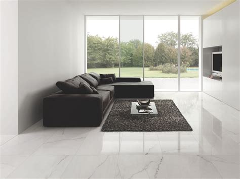 Porcelain floor and wall tiles for interiors and exteriors reinterpret the timeless allure of stone in a contemporary key, creating environments with a refined sculptural impact. Porcelain Tile that Looks Like Marble for Floors - HomesFeed