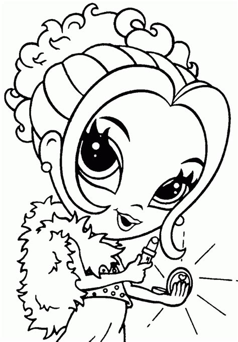 New free coloring pages browse, print & color our latest. Printable Girly Coloring Pages - Coloring Home