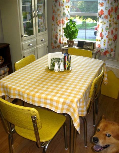 My Grandparents Had The Yellow Table And Chair Wish I Had Them Now