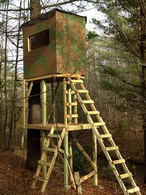 I Built This Deer Stand In Summer 2013 With The Assistance Of My