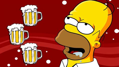 Download Beer Homer Simpson Ps Vita Wallpaper Free