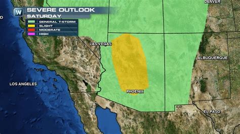 Severe Weather Possible In The Desert Southwest Friday And Saturday