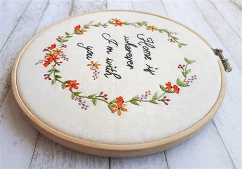 Beginner Floral Embroidery Pattern | The Yellow Birdhouse