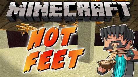 Minecraft Mini Game Hot Feet W Friends Youtube