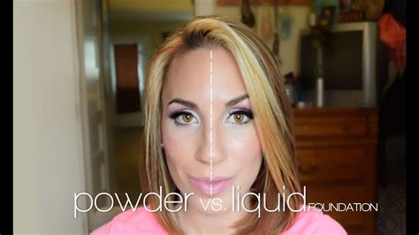 Make Up Forever Hd Powder Vs Liquid Foundation Youtube