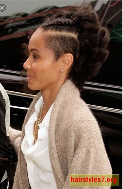 Jada pinkett smith short dark hair with red streaked bangs. Beautiful Jada Pinkett-Smith! | Edgy hair, Natural hair ...