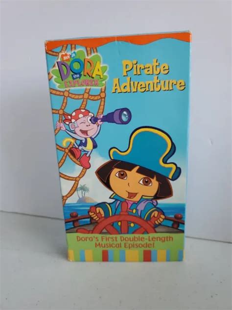 Dora The Explorer Pirate Adventure Vhs Nick Jr Picclick