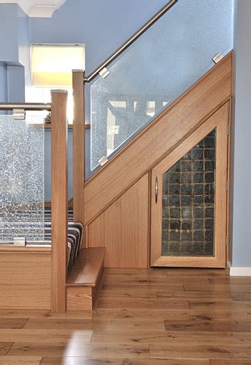 Feature Steps And Under Stair Storage Jarrods Bespoke Staircases