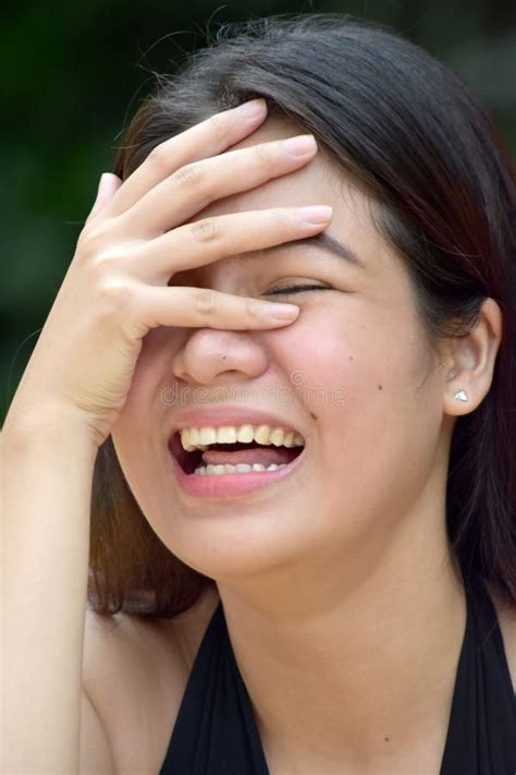 Asian Female And Laughter Stock Image Image Of Asia 132230431