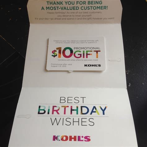 With a commitment to inspiring and empowering families to lead fulfilled lives, kohl's offers amazing national and exclusive brands, incredible savings and an easy shopping experience in our stores, online at kohls.com and on kohl's mobile app. Kohl's B'day Gift, Free Admirals Club Membership In ...