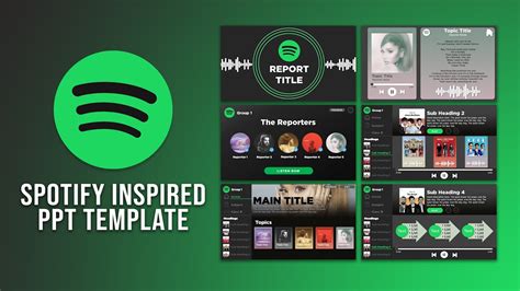 Spotify Wrapped Powerpoint Template Printable Word Searches