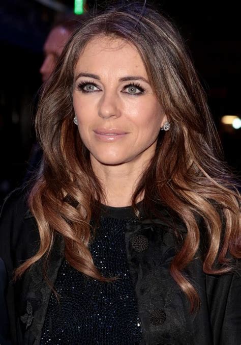 Elizabeth Hurley At An American In Paris Premiere In Dsquared2 Cage