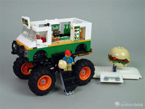 Lego Creator 3 In 1 31104 Burger Monster Truck Review The Brothers