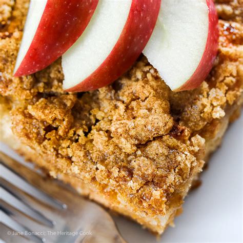 Apple Crumb Coffee Cake Gluten Free The Heritage Cook