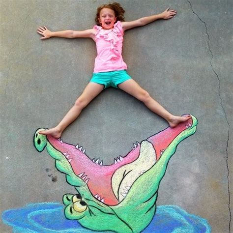 Amazing Images From Chalk Artist Dad Popsugar Moms