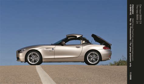 09 Bmw Z4 An ‘authentic Roadsterdesign With New Retractable Hardtop
