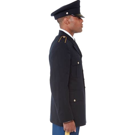 Army Service Uniform Asu Tropical Male Enlisted Dress Blue Coat