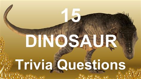 From a distance, they appear __________. 15 Dinosaur Trivia Questions | Trivia Questions & Answers ...