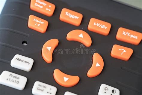 Buttons On Modern Medical Device Stock Image Image Of Device Digital
