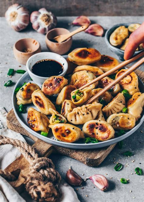 Vegane Dumplings Gyoza mit Gemüsefüllung Bianca Zapatka Rezepte