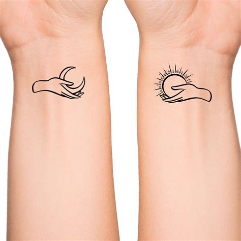 Aggregate Moon And Sun Matching Tattoos Best In Eteachers