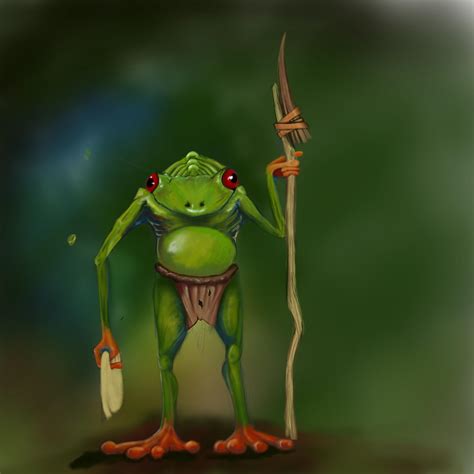 Concept Frog Warrior Zbrushcentral