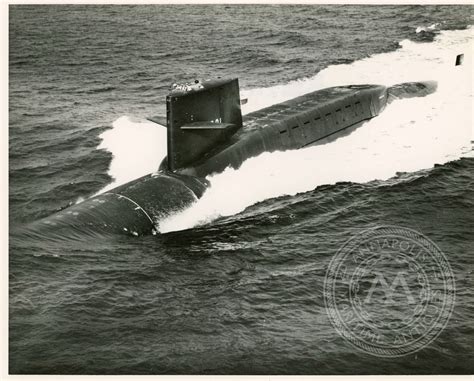 Uss Robert E Lee Ssbn 601 Submarine Annapolis Maritime Antiques