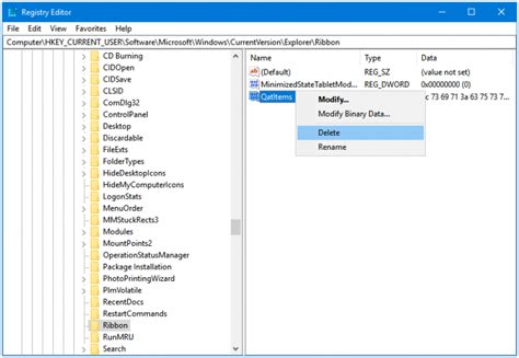 Customize The Quick Access Toolbar In Windows 10 File Explorer Pcinsider
