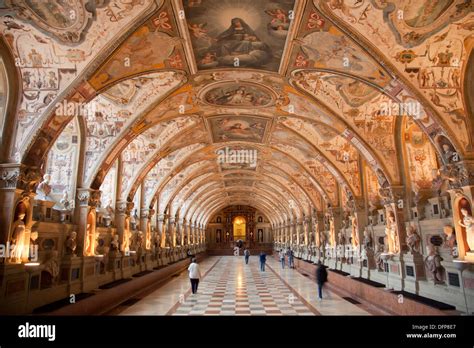 The Renaissance Antiquarium Of The City Palace Munich Residenz In