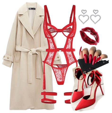 Valentine S In The Bedroom Outfit Shoplook In 2023 Outfits Valentine S Day Outfit Outfit