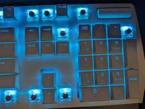 Genuine Replacement Keycap Only Alienware Aw510k White Backlit Used Key