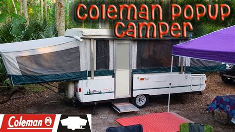 Coleman By Fleetwood Utah Pop Up Camper Reviewwalkthru Time Lapse