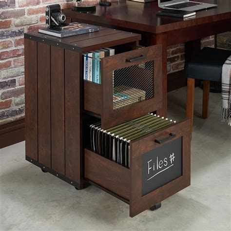 Small Rolling File Cabinet Hardwood 2 Drawer Rolling File Cabinet